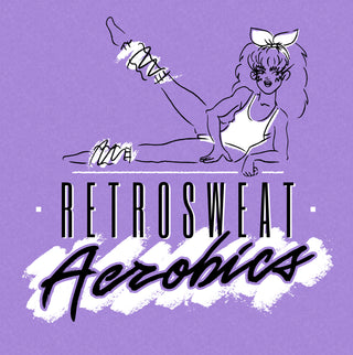 Retro Sweat Performance Retrosweat Aerobics Purple Illustrated Muscle Tank – The Retrosweat Mall