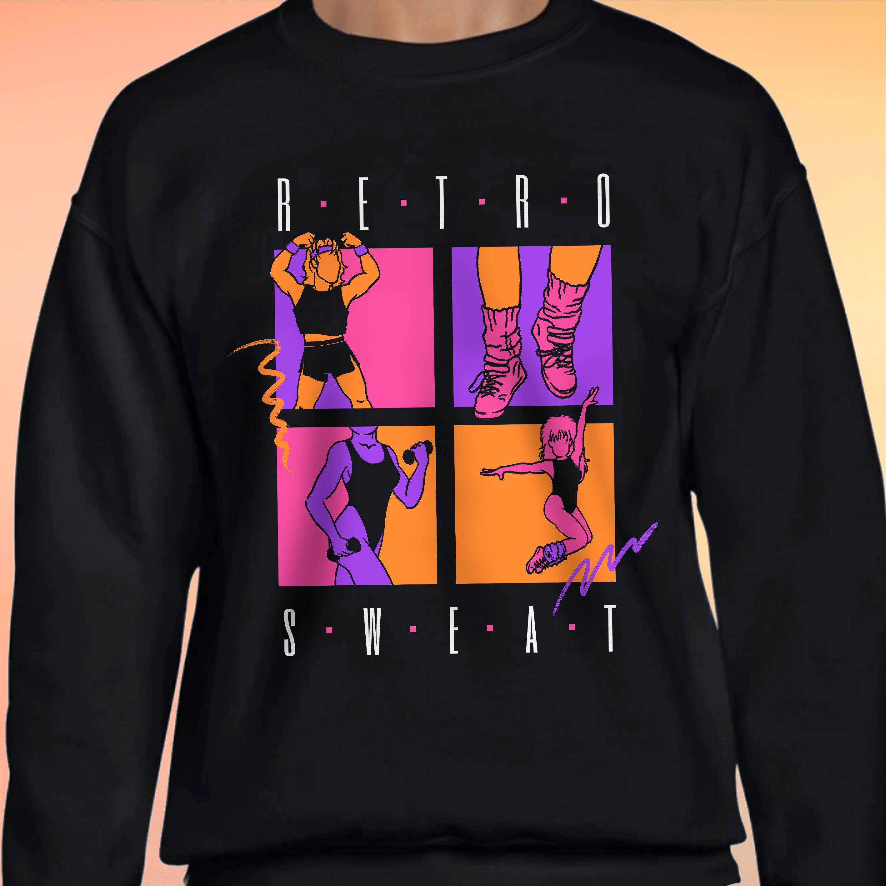 Retro Sweat Performance SOLD OUT LIMITED EDITION 80s SLOPPY JOE JUMPER- Retrosweat's 2023 Limi ...